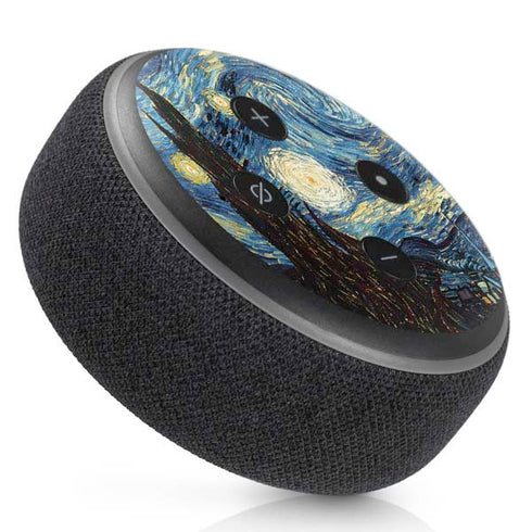 Vincent Van Gogh The Starry Night Amazon Echo Dot Skin